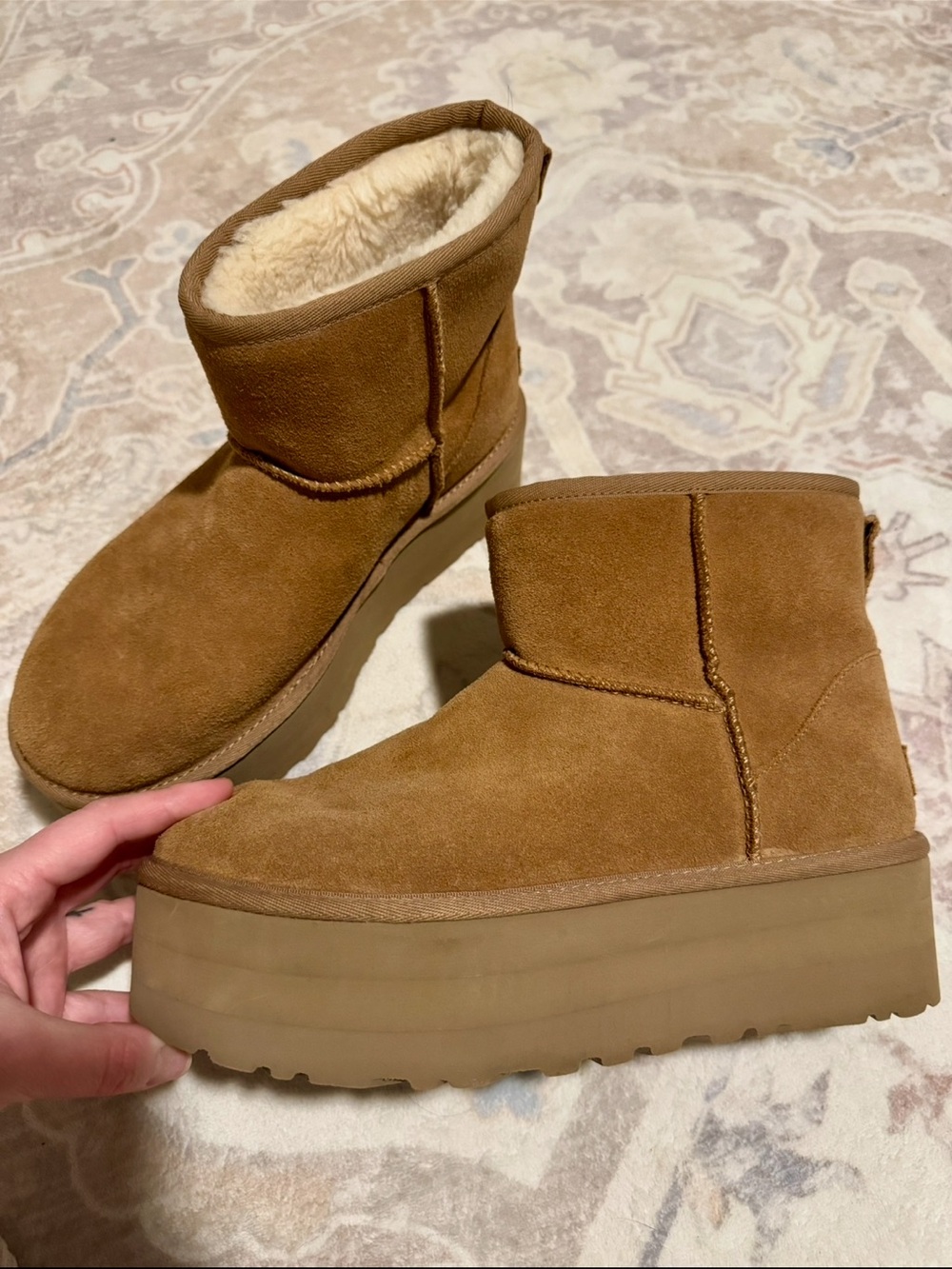 UGG Women's Chestnut Platform Boots